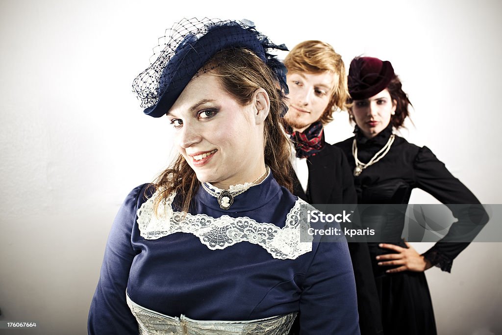 Trio de Victorian - Royalty-free Fotografia - Imagem Foto de stock