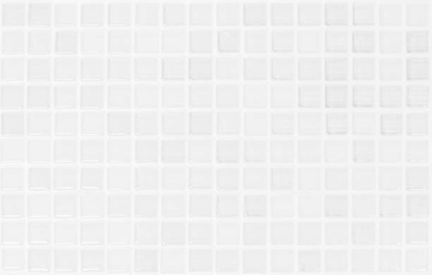 istock White tile wall chequered background bathroom texture. Ceramic brick wall and floor tiles mosaic background in bathroom and kitchen clean. Design pattern geometric with grid wallpaper decoration. 1760685873