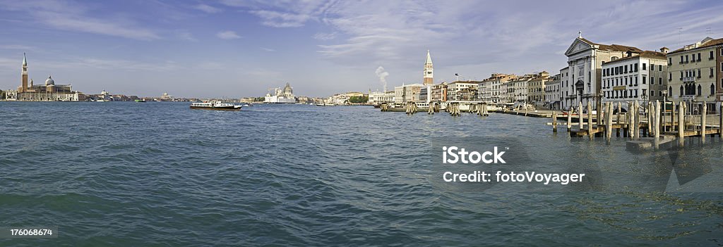 Venedig, türkisblaue Lagune Sehenswürdigkeiten panorama Italien - Lizenzfrei Insel Stock-Foto