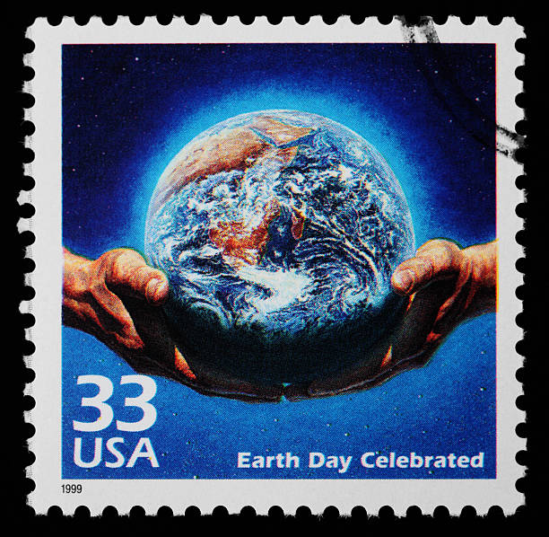 istock Earth Day Celebrated stamp 176068974