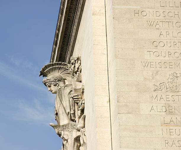 istock detail of arc de triomphe's wall 176069053