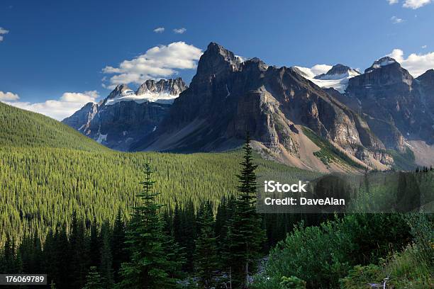 Park Narodowy Banff - zdjęcia stockowe i więcej obrazów Alberta - Alberta, Bez ludzi, Bezchmurne niebo