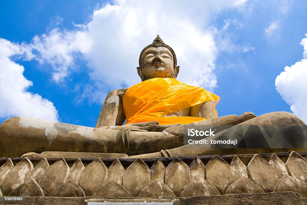 Bouddha au ayuthaya - Photo de Antique libre de droits