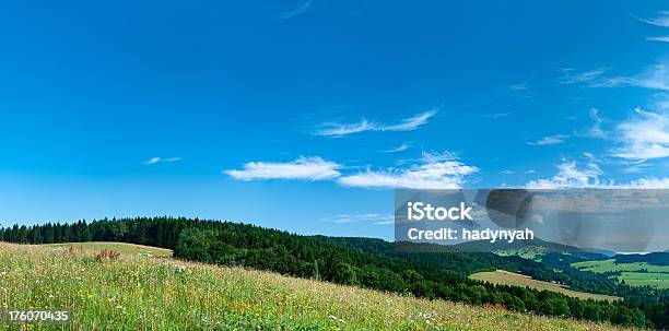 Panorama Frühling Landschaft 93mpix Xxxxl Größehochland Blauen Himmel Stockfoto und mehr Bilder von Abgeschiedenheit