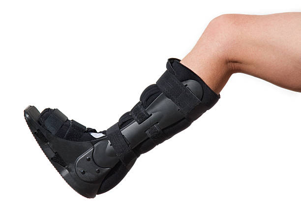 istock Walking boot for achilles tendon treatment 176071253