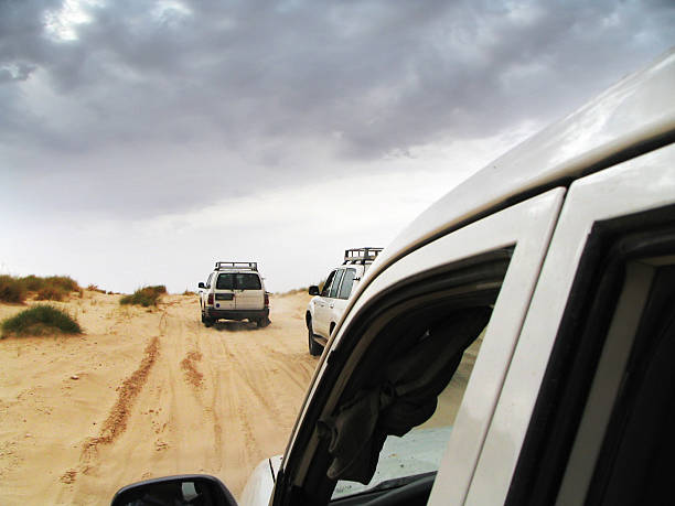 Desert safari  in Qatar- sand dunes bashing