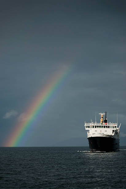 Free Stock Photo of Rainbow and Ship | Download Free Images and Free ...