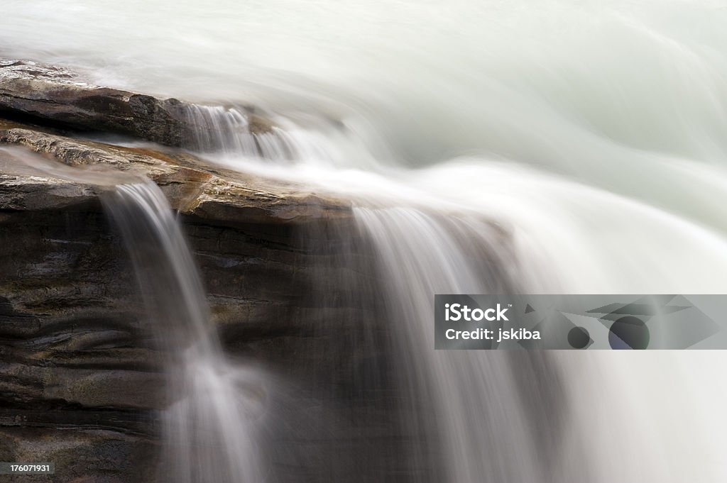 Zeitlupe detail Wasserfall - Lizenzfrei Bildhintergrund Stock-Foto