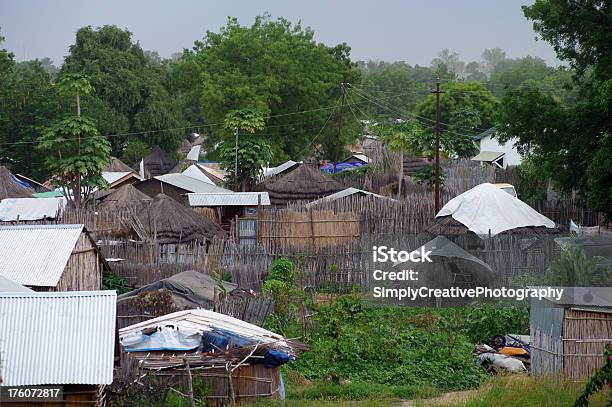 Tukols In Juba Southern Sudan Stock Photo - Download Image Now - Sudan, Refugee Camp, House