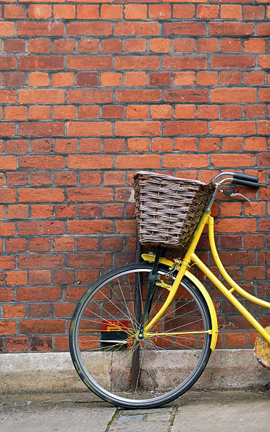 istock Bike and basket. 176073384