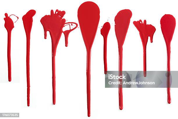 Paint Drips Stock Photo - Download Image Now - Blood, Concepts, Concepts & Topics