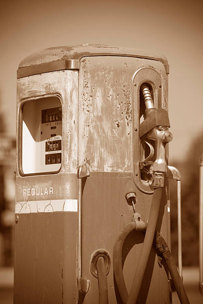 vintage gas pump