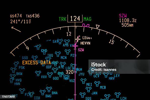 A Screen Showing Excess Data Over Load Of Information Stock Photo - Download Image Now