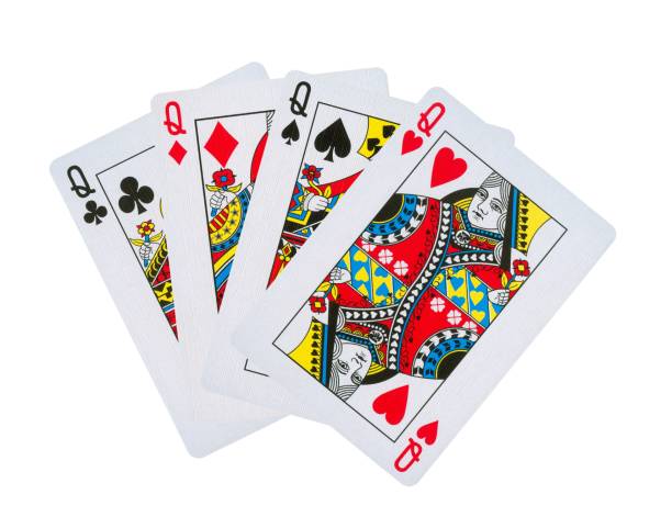 istock Four Aces isolated on white XXXL 176074923