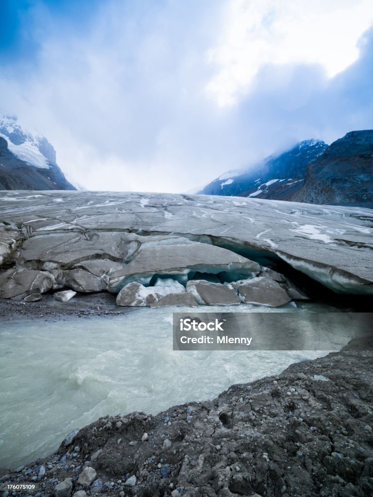 Columbia Ice campo montañas Rocosas, Canadá - Foto de stock de Aire libre libre de derechos