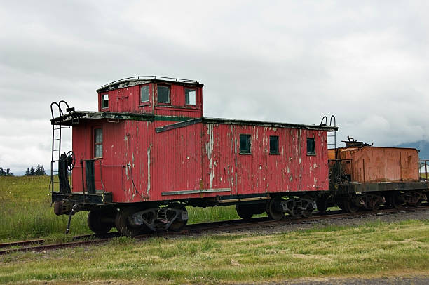 istock Old Train Cars 176075255