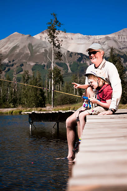 istock Father son fishing trip 176075719