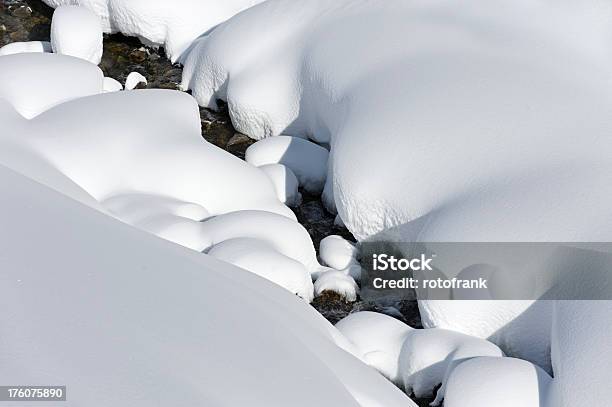 Texture Neve - Fotografie stock e altre immagini di Acqua - Acqua, Bianco, Brina - Acqua ghiacciata