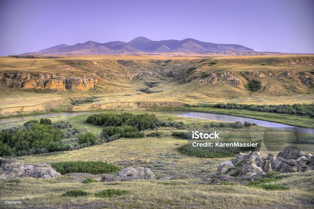 Desert Scene "Writing on Stone Park, Alberta, Canada" Alberta Stock Photo