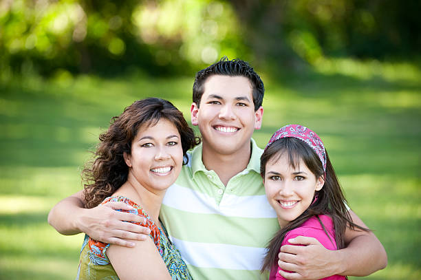 istock Adorable young family 176076118