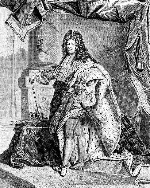 ilustrações de stock, clip art, desenhos animados e ícones de louis xiv - king ludwig