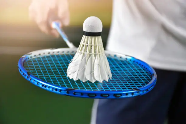 Photo of Badminton Serve