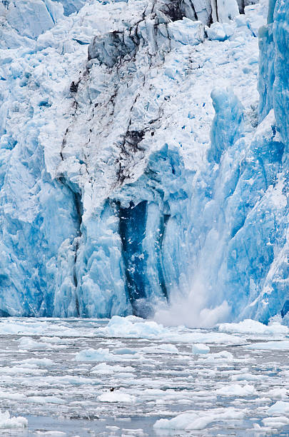 istock Icebergs forming from pieces of Dawes Glacier 176077453