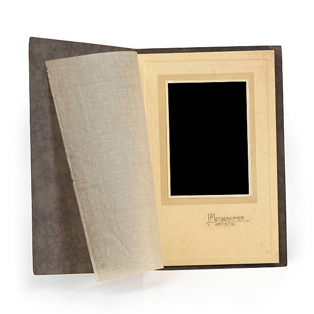 istock Old photographic album 176078305