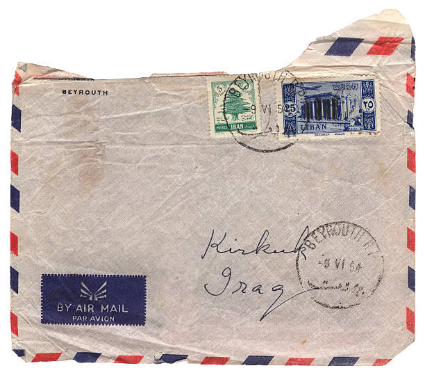 istock Envelope from Lebanon to Iraq, 1954 176078385
