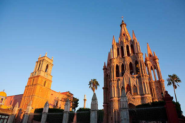 istock Low angle view of San Miguel de Alende 176078804