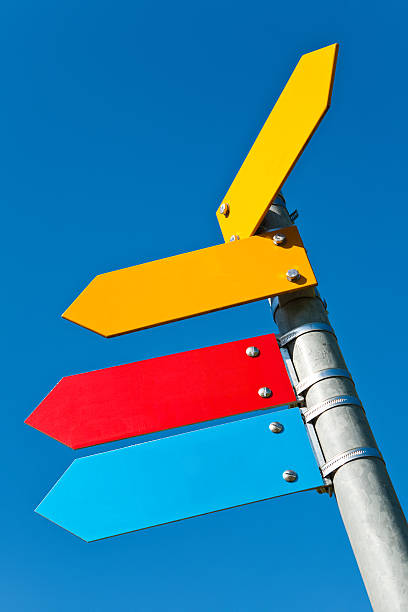 istock Direction signs as metaphor for individuality 176079227