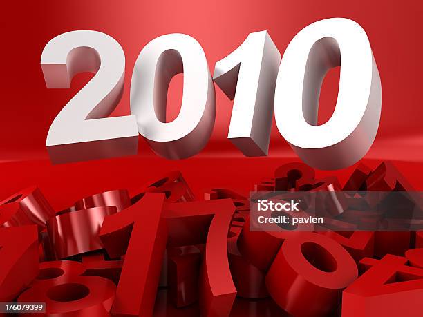 Foto de Ano Novo De 2010 e mais fotos de stock de Ano novo - Ano novo, Caindo, Comemoração - Conceito