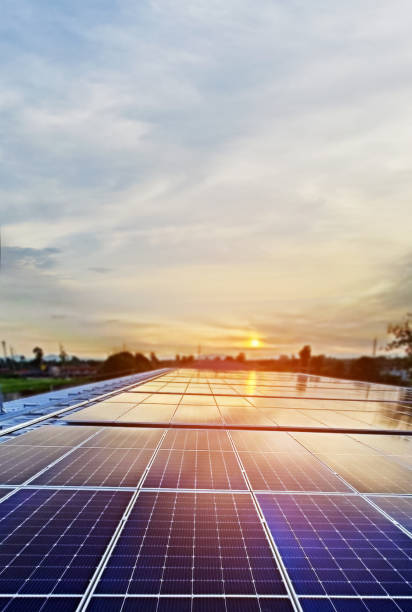 istock Solarcell panels or photovoltaic panels 1760795603