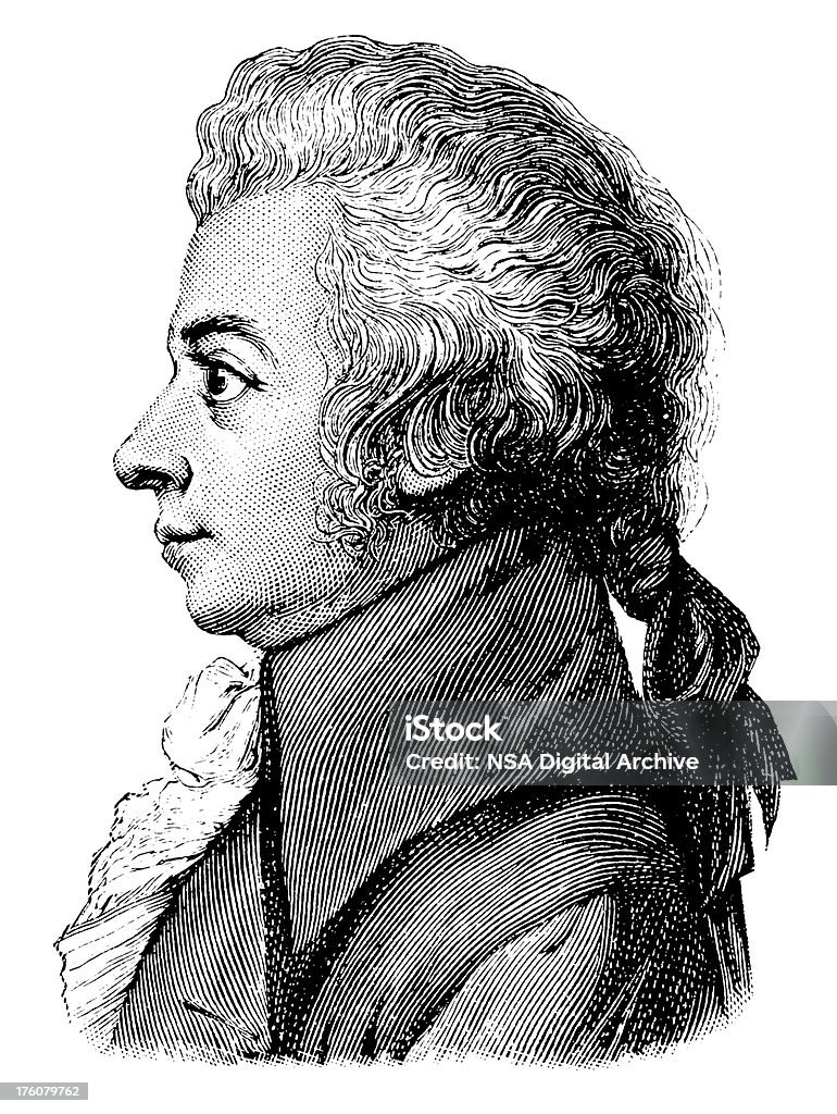 Wolfgang Amadeus Mozart | Antique Portrait Gallery "19th-century engraving of a portrait of Wolfgang Amadeus Mozart (isolated on white). Composer of the Classical period. He was born on January 27, 1756 in Salzburg, Austria and died on December 5, 1791 in Vienna, Austria.CLICK ON THE LINKS BELOW FOR HUNDREDS MORE SIMILAR IMAGES:" Wolfgang Amadeus Mozart stock illustration