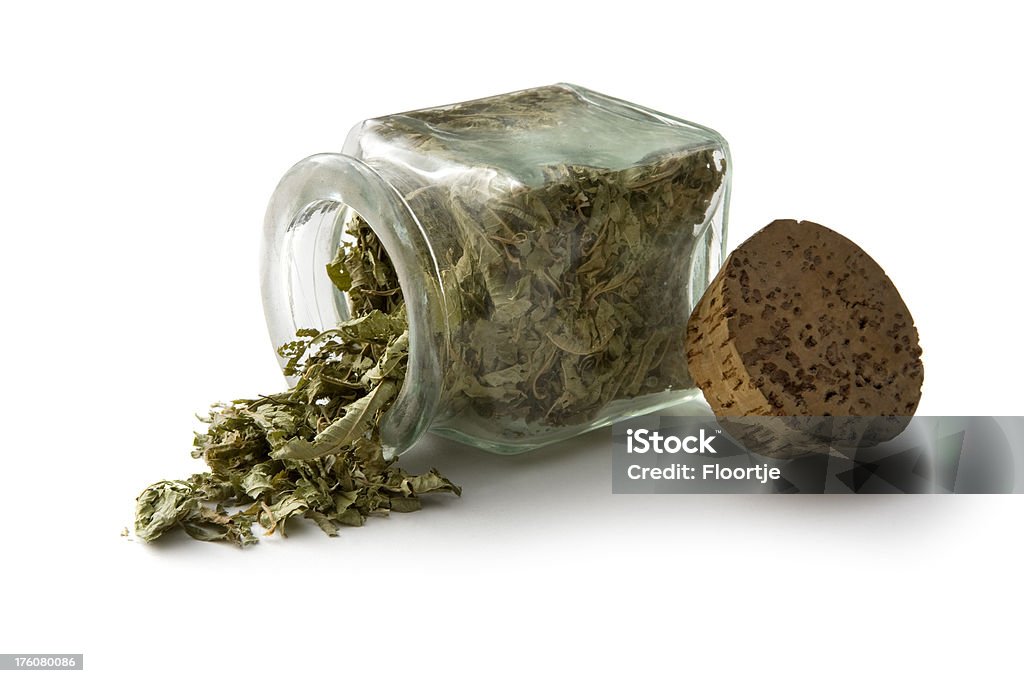 Dried Herbs and Spices:  Container Stock Photo