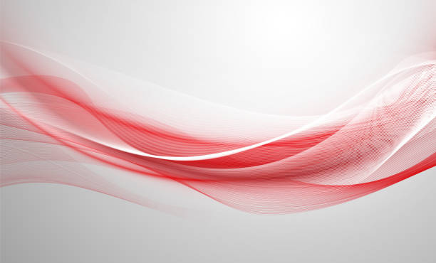 Free Stock Photo of Red and White Abstract Background With Wavy Lines ...