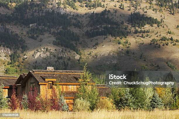 Kabina Dom Architektura Krajobrazu Pustyni - zdjęcia stockowe i więcej obrazów Wilson - Wyoming - Wilson - Wyoming, Stan Wyoming, Luksus