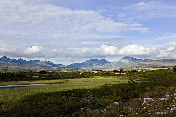 istock Rondane mountain range in Norway at dusk. 176081017