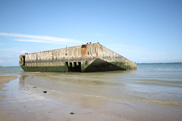 istock concrete block used to make a port 176081489