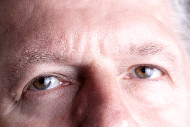 istock Mature man eye closeup 176081553