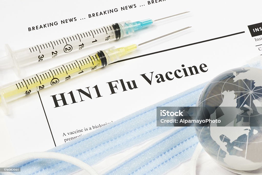 Szczepionki przeciwko grypie H1N1, Szczepionek i Szczepień (Ameryka Północna, Ameryka Północna)-V - Zbiór zdjęć royalty-free (Ameryka)