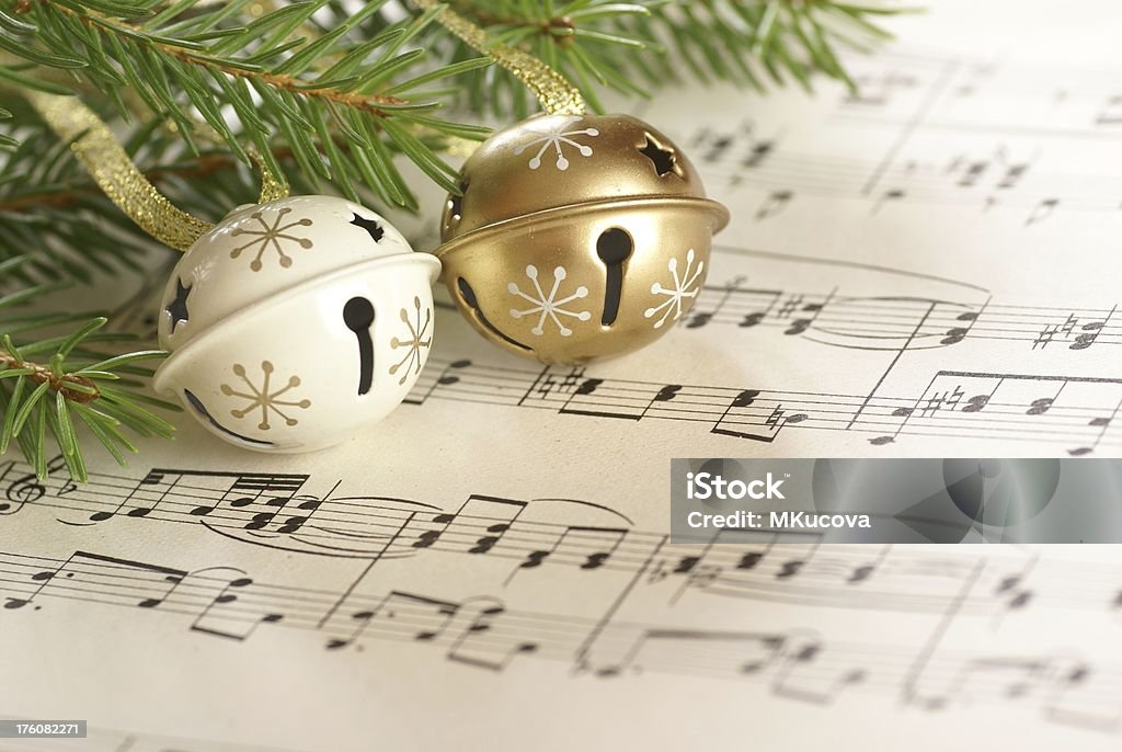 Weihnachten und Musik - Lizenzfrei Weihnachtsmusik Stock-Foto