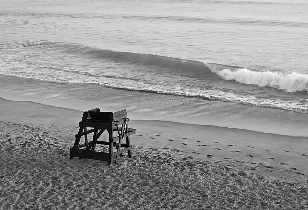 istock Buried Lifeguard Tower - Flagler Beach - Florida 176083276
