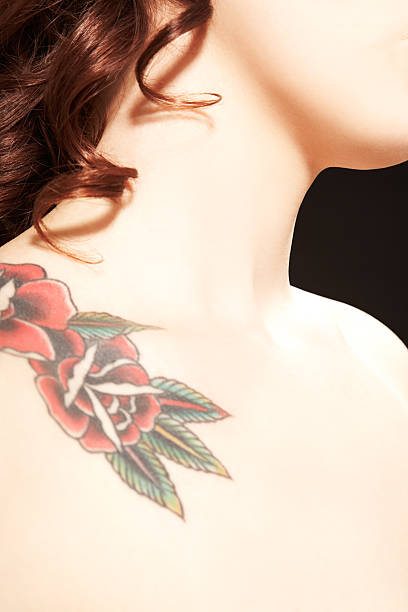 istock Close-up of Woman's Tattoo 176083290