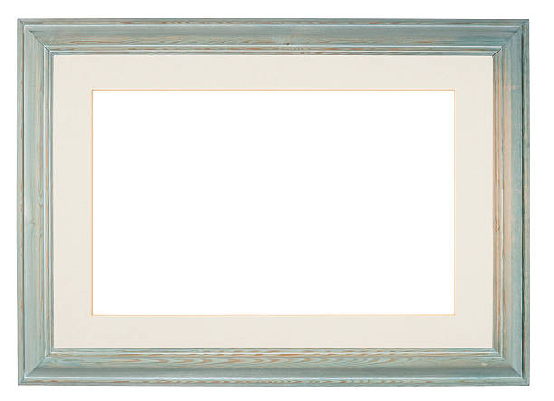 rámeček obrázku izolovaný na bílé - ručně barvený fotky - stock snímky, obrázky a fotky