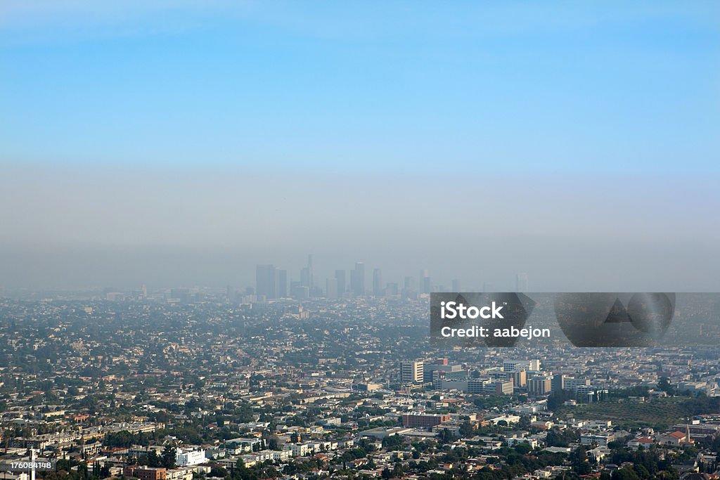 Los Angeles Smog - Zbiór zdjęć royalty-free (Bez ludzi)