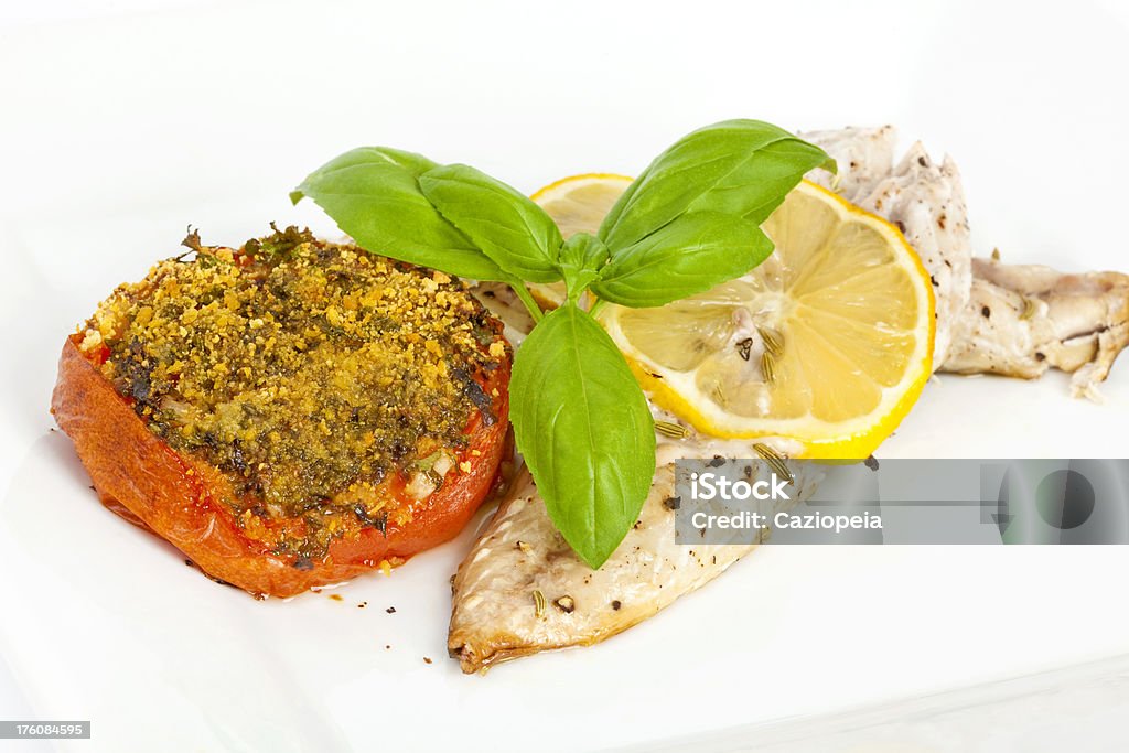 Grelhado Cavala - Royalty-free Alimentação Saudável Foto de stock