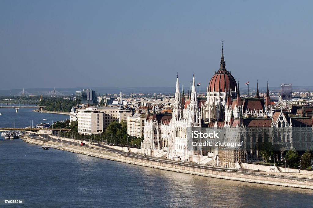 Parlamento húngaro - Foto de stock de Budapest libre de derechos