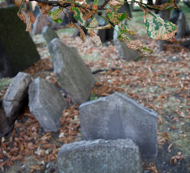 istock The Old Jewish Cemetery in Prague 176086047