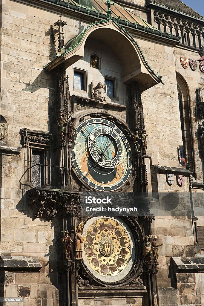 プラハの天文時計 - 12星座のロイヤリティフリーストックフォト